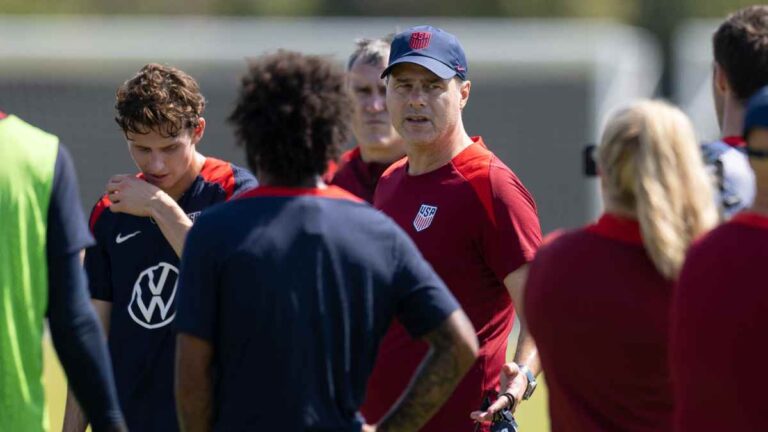 Pochettino impone su sello desde el primer entrenamiento con Estados Unidos