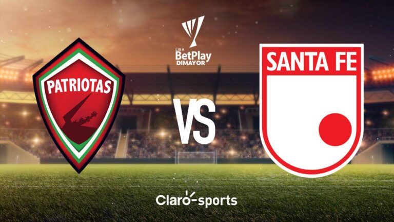 Patriotas vs Independiente Santa Fe en vivo la Liga BetPlay Dimayor 2024-II: Resultado y goles de la jornada 14, en directo online