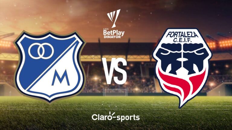 Millonarios vs Fortaleza, en vivo la Liga BetPlay Dimayor 2024-II: Resultado y goles de la jornada 14, en directo online