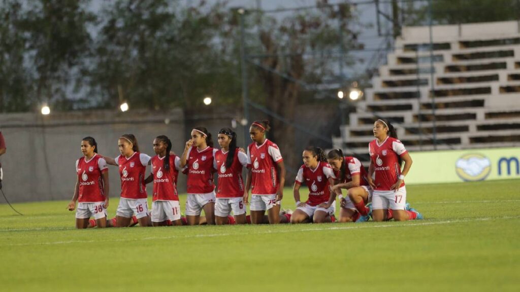 Independiente Santa Fe Femenino en la Copa Libertadores / Foto: @LeonasSantaFe