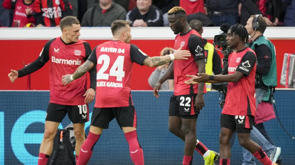 Bayer Leverkusen celebrando / AP