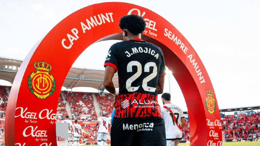 Johan Mojica en el RCD Mallorca / Foto: @RCDMallorca