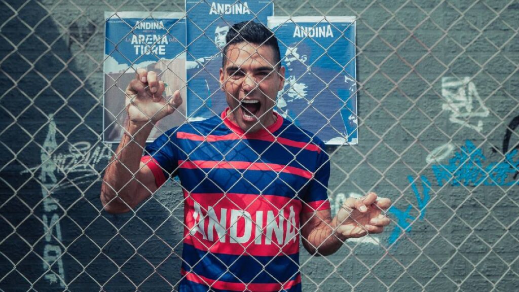 Radamel Falcao García, la imagen de La Arena del Tigre.