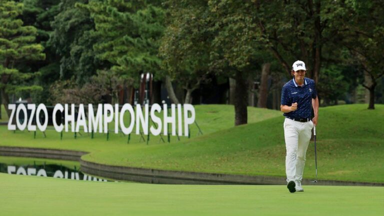 Nicolás Echavarría, campeón del Zozo Championship de Japón