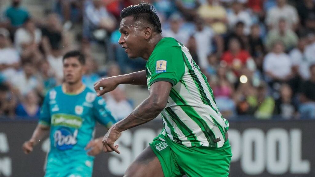 Alfredo Morelos con Atlético Nacional / Foto: Atlético Nacional