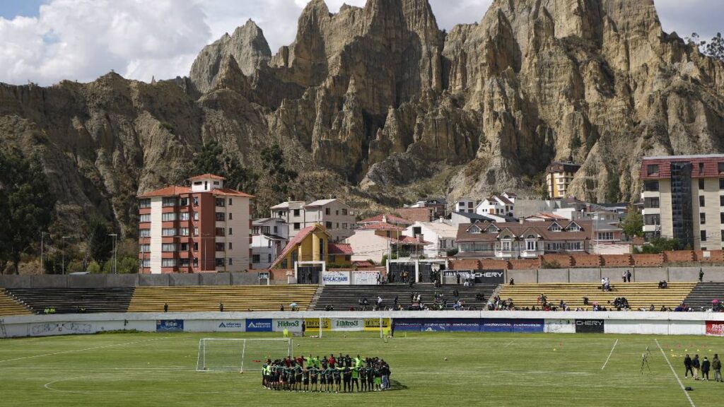 Estadio de Bolivia vs Colombia / AP