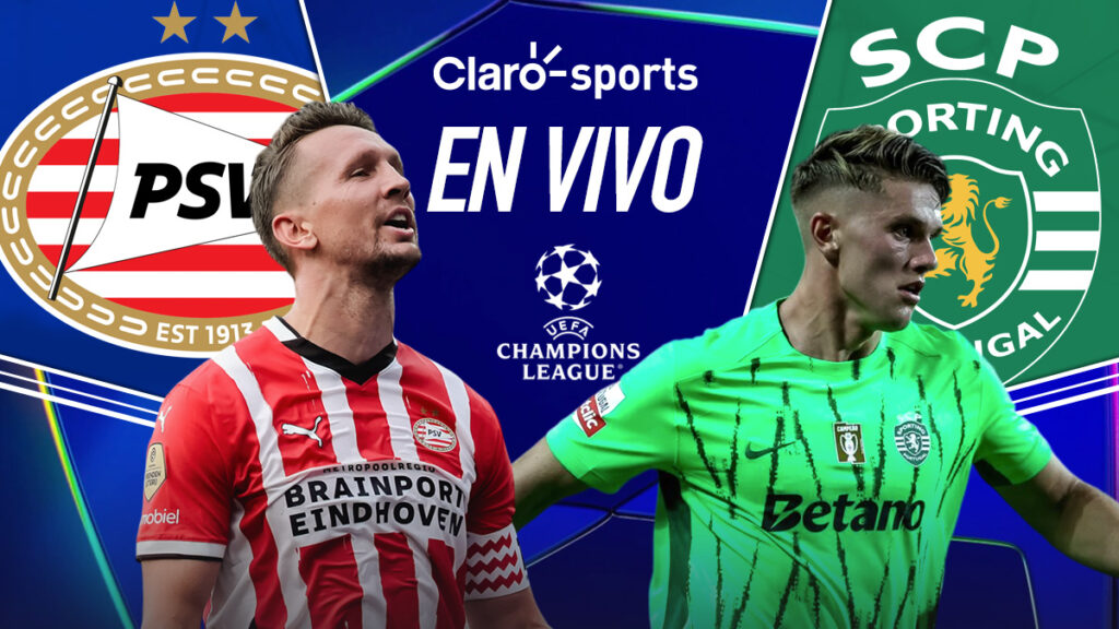 PSV vs Sporting, en vivo online jornada 2. Claro Sports