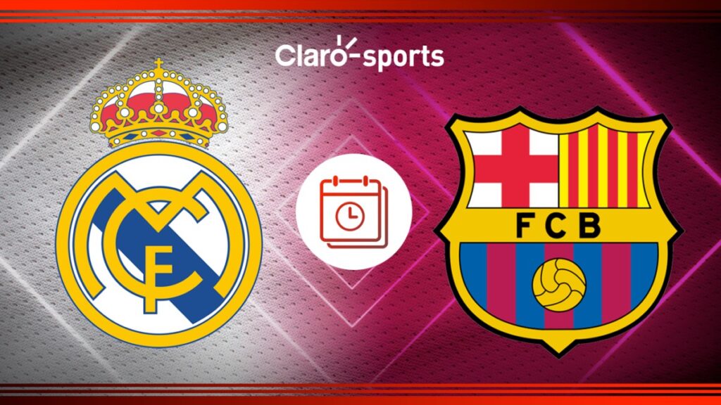 Real Madrid vs Barcelona, en vivo: Horario y dónde ver el Clásico español de la jornada 11 de LaLiga