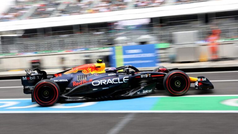 ¡Checo Pérez fuera en la Q1! El mexicano largará decimoctavo en el Gran Premio de México