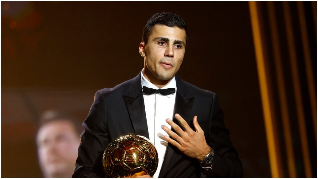 Rodri gana el Balón de Oro 2024 por encima de Vinicius | Reuters