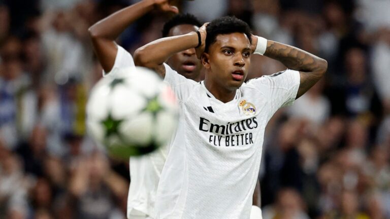 Rodrygo se pierde el Real Madrid – Barcelona por una lesión en los isquiotibiales