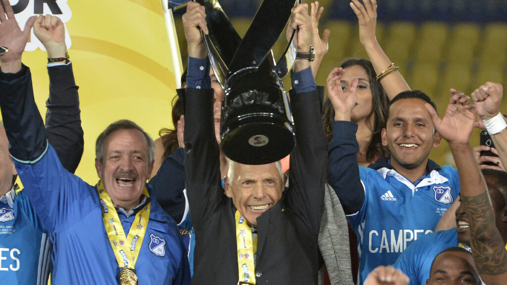 Miguel Ángel Russo, campeón con Millonarios. - Vizzor Image.