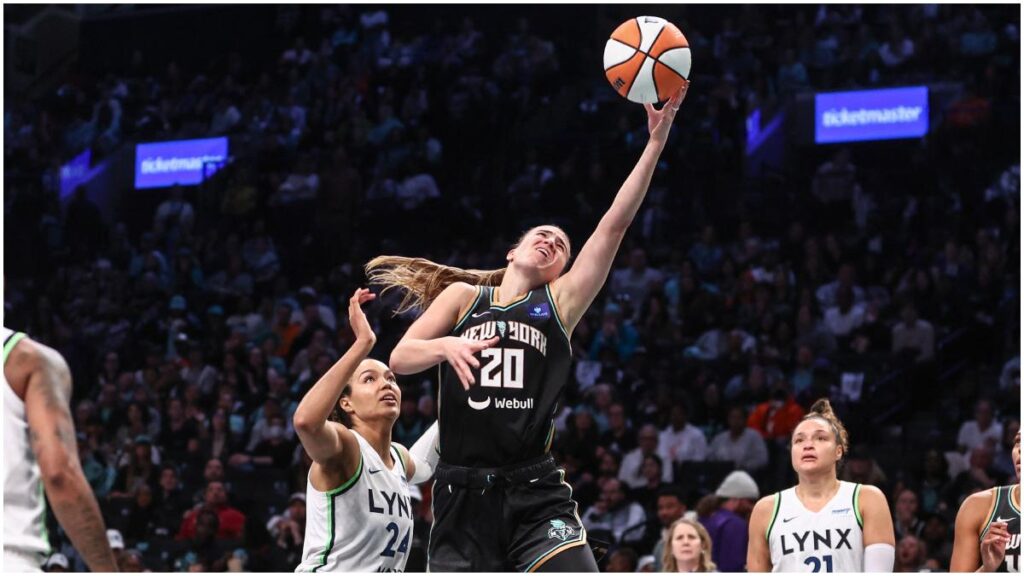 Sabrina Ionescu brilla con los New York Liberty | Reuters