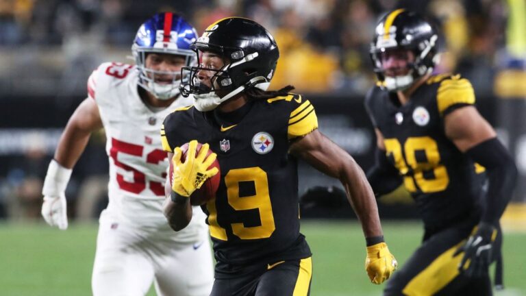 Steelers sufre, pero derrota a los Giants para alargar su racha histórica en el Monday Night