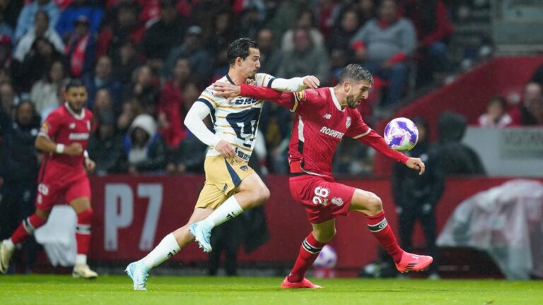 Toluca no puede con Pumas y solo consigue el empate en el Nemesio Diez