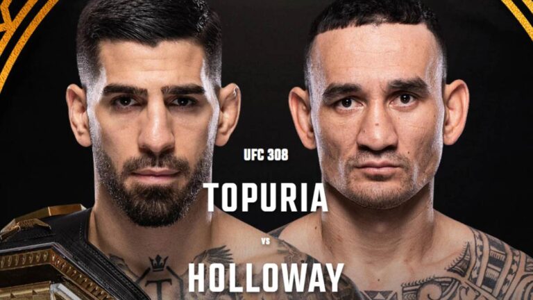 Ilia Topuria vs Max Holloway, en vivo: Horario, cartelera y dónde ver UFC 308 en directo online