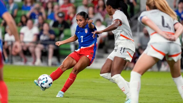 La nueva generación del USWNT brilla en victoria ante Islandia