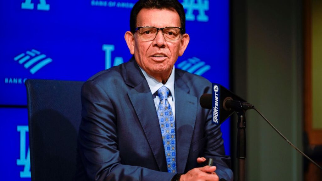 Fernando Valenzuela uno de los mejores jugadores de los Dodgers.