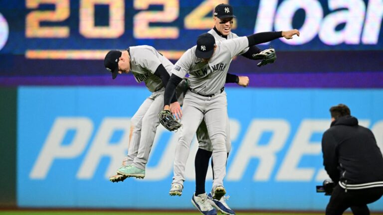 Los Yankees regresan a la Serie Mundial luego de 15 años tras dejar en el camino a Guardians