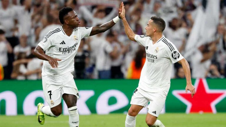 El hat-trick de Vinicius lidera otra remontada épica del Real Madrid en la Champions