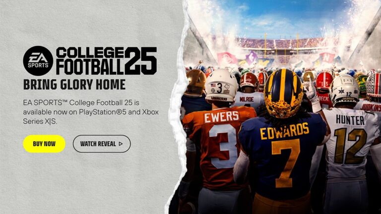 EA Sports College Football 25 es el juego de football americano más vendido de la historia, ¿cómo jugarlo?