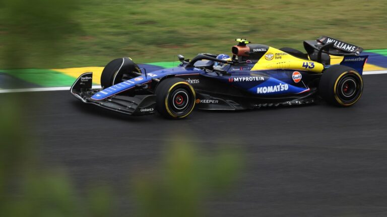 Franco Colapinto en el GP de Brasil: Finalizó 14 en la Qualy del Sprint