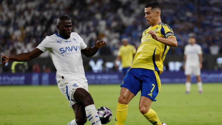 Al Hilal rescata el empate y mantiene invicto ante el Al Nassr de Cristiano Ronaldo