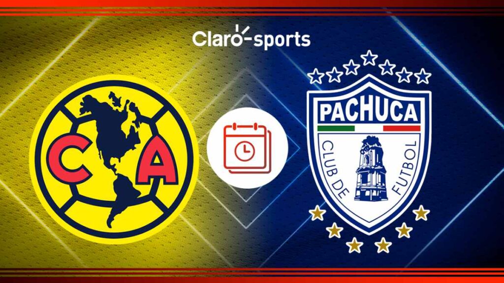 América vs Pachuca hora y canal de transmisión online en vivo la Liga MX