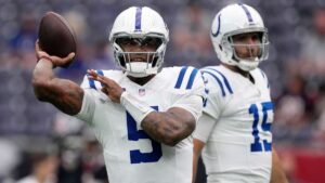 Colts da marca atrás a la Era Joe Flacco: Anthony Richardson recupera el puesto de QB titular para la Semana 11 ante Jets