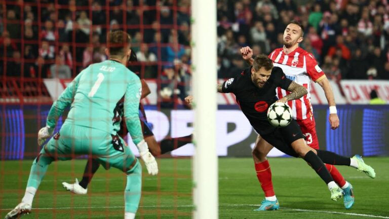 Estrella Roja vs Barcelona: Gol de Íñigo Martínez