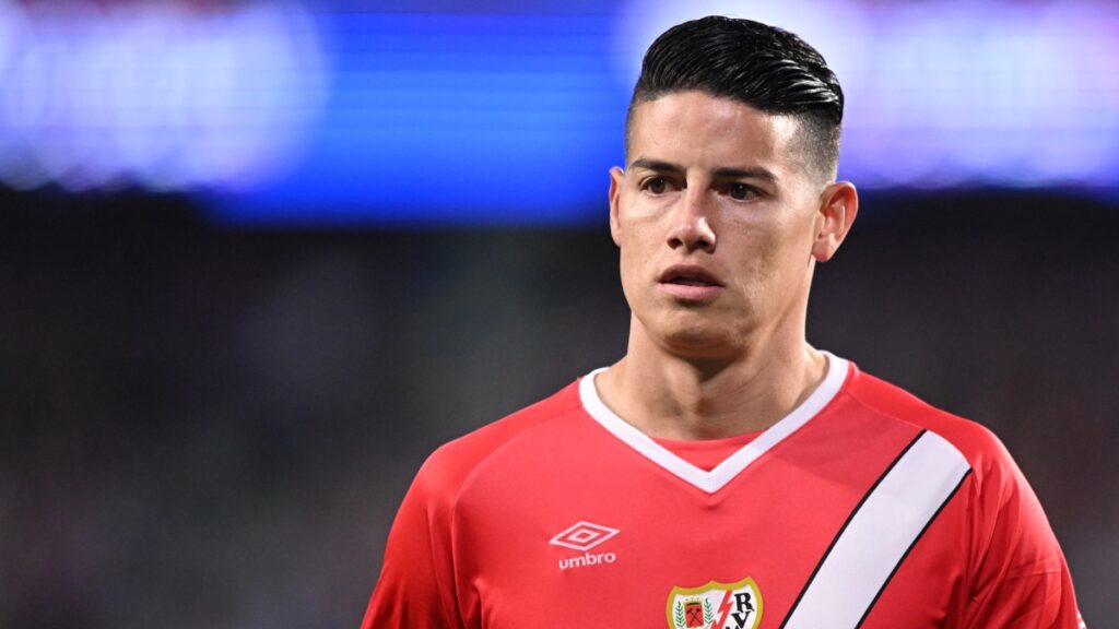 James Rodríguez con el Rayo Vallecano | GettyImages.