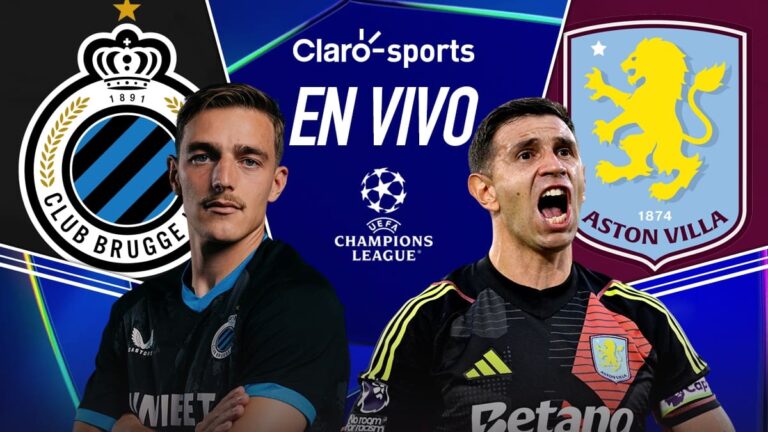 Brujas vs Aston Villa en vivo la Champions League: Resultado y goles del juego de la jornada 4 al momento