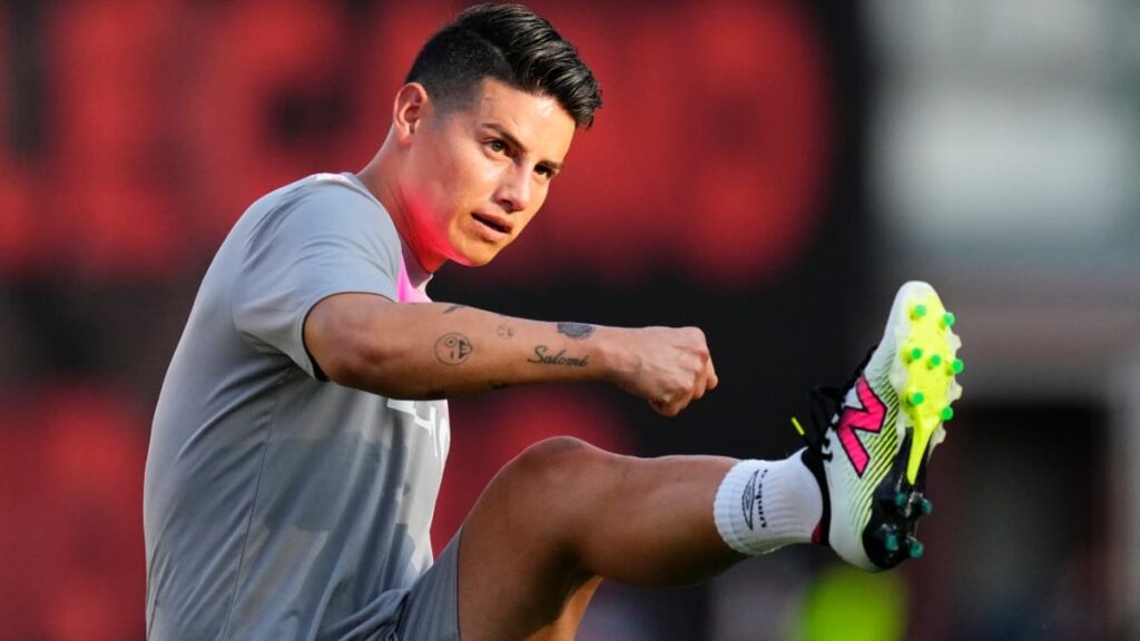 James Rodríguez entrenando con el Rayo | Jose Breton- Getty Images.