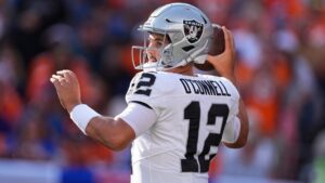 Aidan O’Connell será el quarterback titular de Raiders ante los Chiefs en el Black Friday