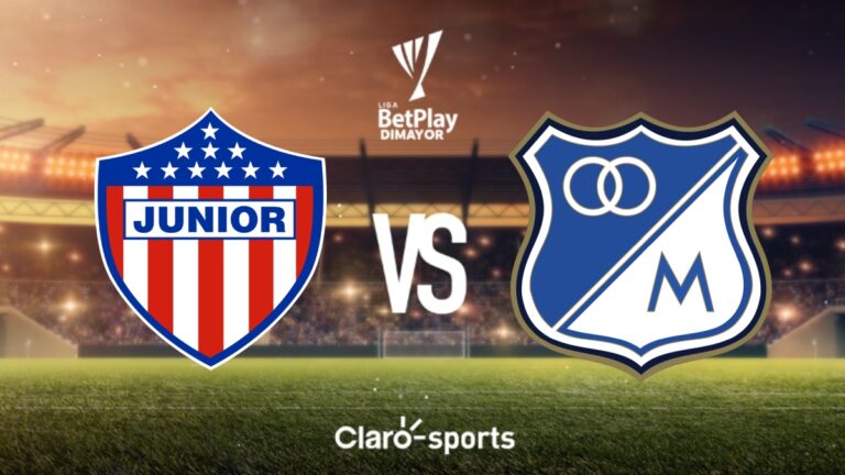 Junior vs Millonarios en vivo la Liga BetPlay 2024-ll: Resultado y goles de la jornada 17, en directo online