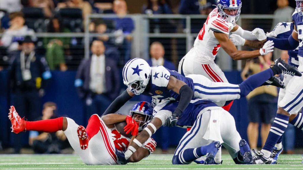 Los Cowboys hunden a Giants en Thanksgiving Day | Andrew Dieb-Imagn Images