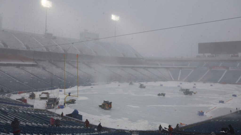 El juego de Bills y 49ers podría enfrentar una tormenta de nieve | AP