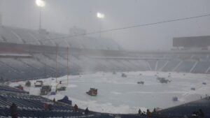 ¡Congelados! El juego de Bills y 49ers podría enfrentarse a una tormenta de nieve y temperaturas bajo cero