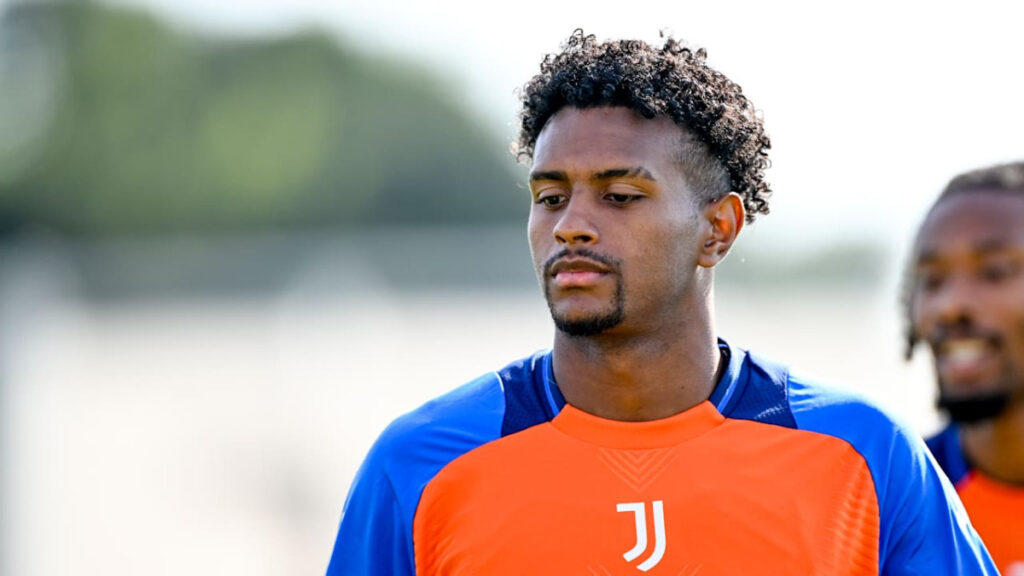 Juan David Cabal, en un entrenamiento. - @juventusfc.