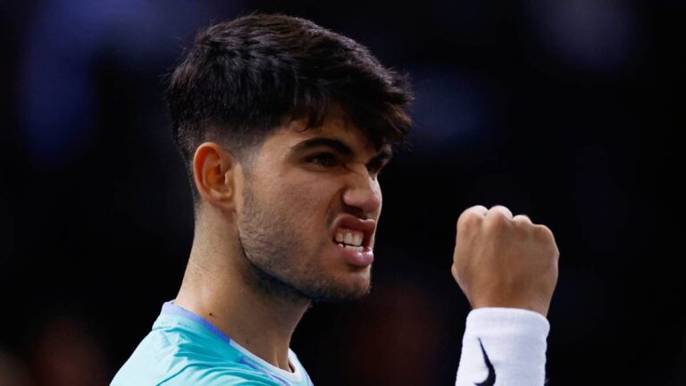 La suerte ha sonreído a Carlos Alcaraz en el sorteo de la fase de grupos de las ATP Finals