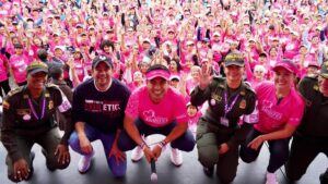 Soacha se vistió de rosa con la carrera “Mujeres de Primera”