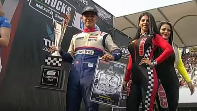 Chispa Rodríguez, el nuevo campeón de la Trucks México Series