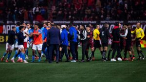 El partido entre Tijuana y Cruz Azul termina en conato de bronca