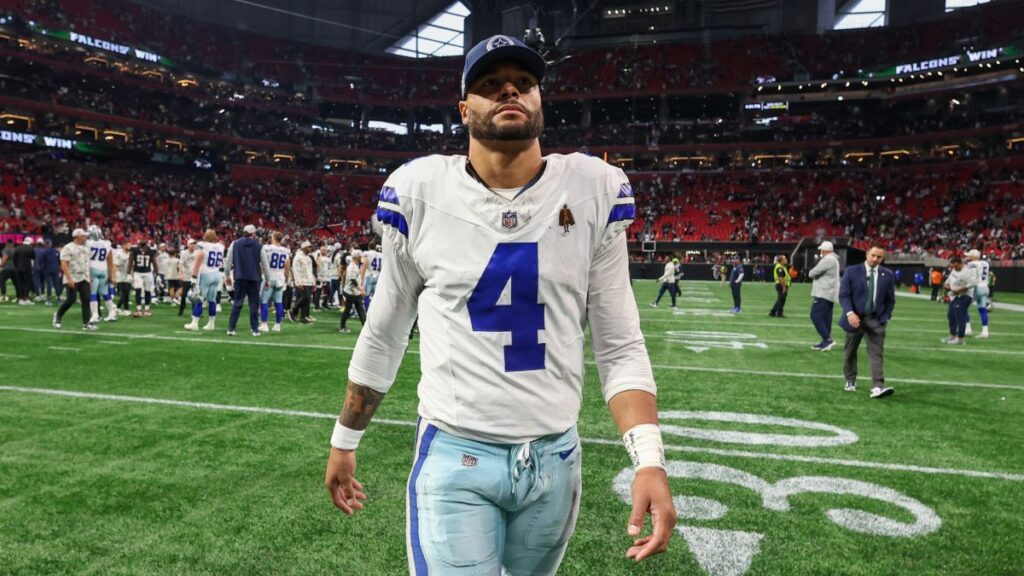 Dak Prescott tras el partido ante Atlanta Falcons