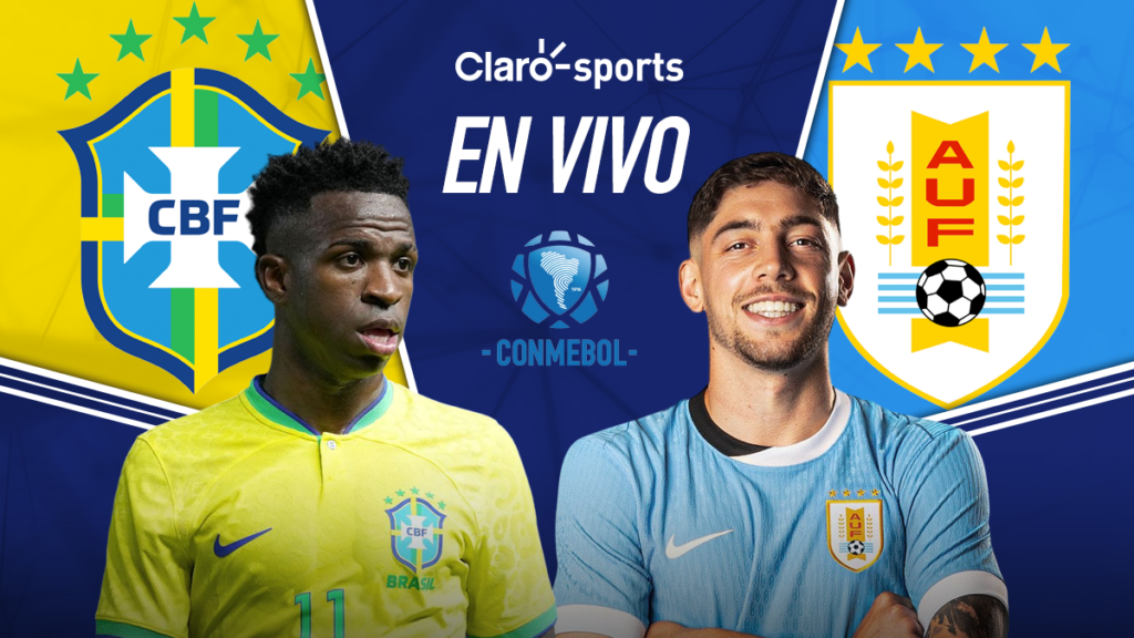 Brasil vs Uruguay, en vivo la Eliminatoria de la Conmebol. Claro Sports