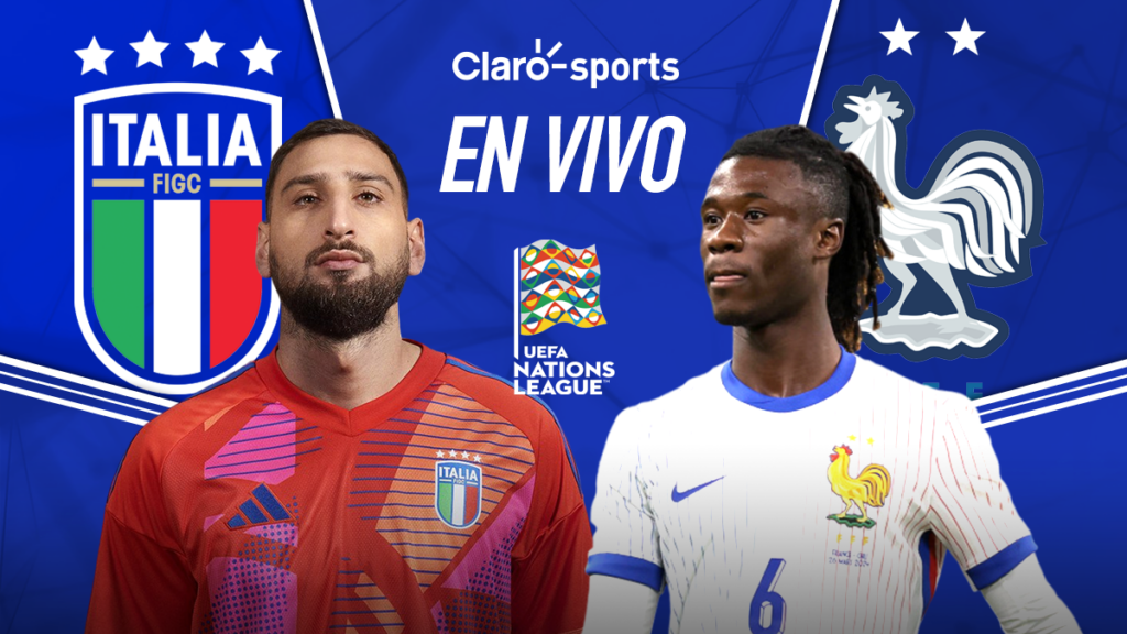 Italia vs Francia, en vivo online la UEFA Nations League. Claro Sports