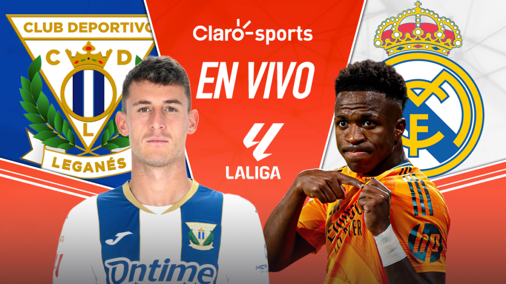 Leganés vs Real Madrid, en vivo LaLiga. Claro Sports