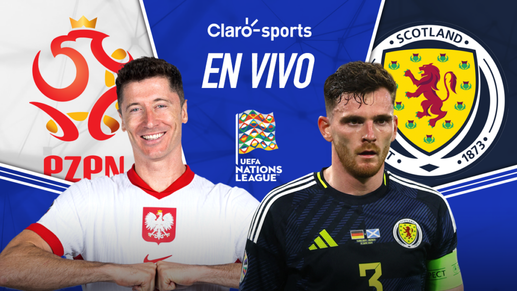 Polonia vs Escocia, en vivo la Nations League. Claro Sports