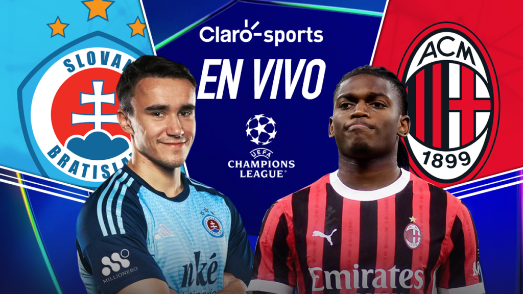 Slovan Bratislava vs AC Milan, en vivo la Champions League. Claro Sports