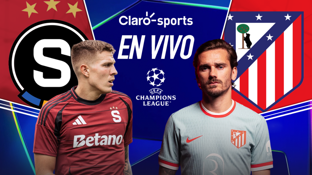 Sparta Praga vs Atlético de Madrid, en vivo la Champions League. Claro Sports